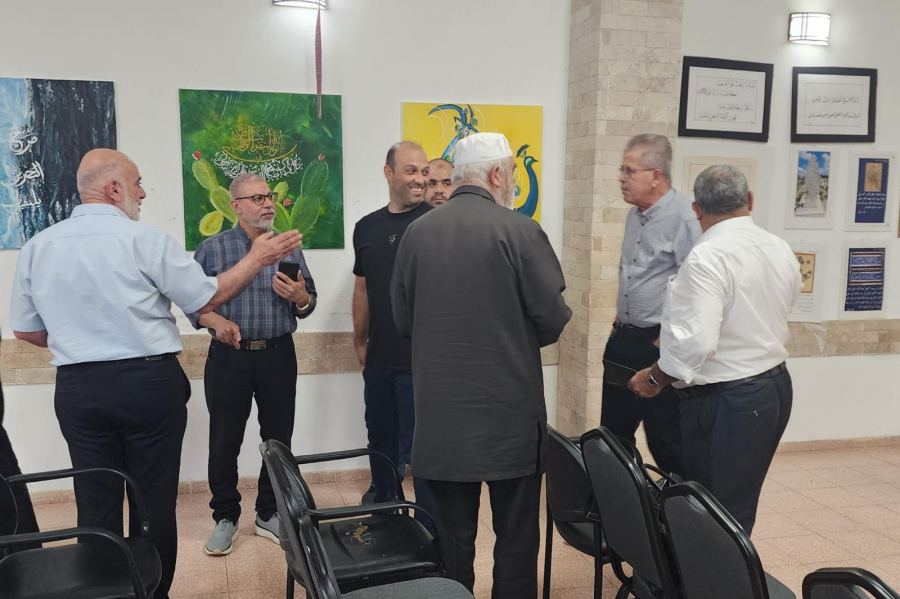 معرض الخطوط الأول في باقة الغربية